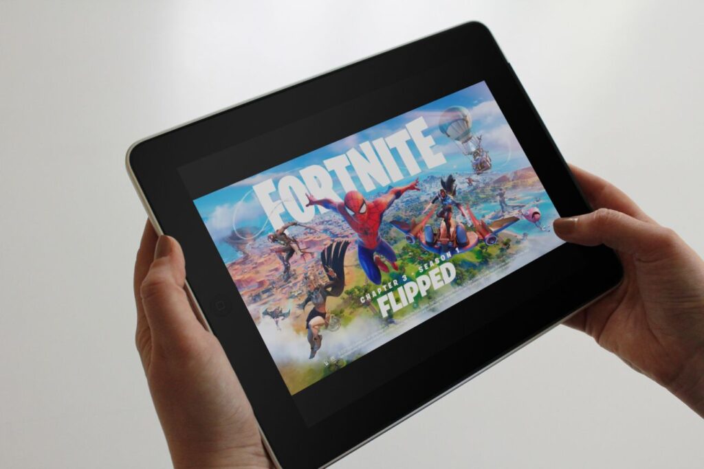 installer Fortnite sur tablette Epic Games