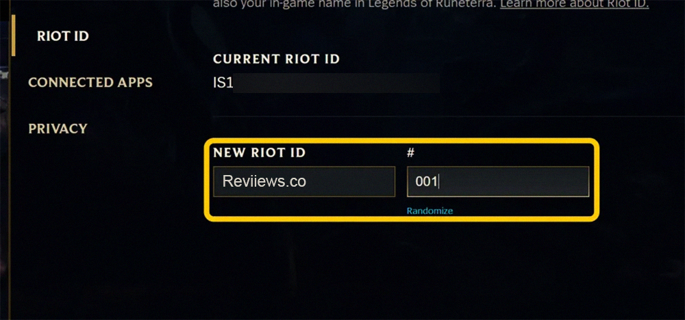 Comment changer mon Riot ID ?
